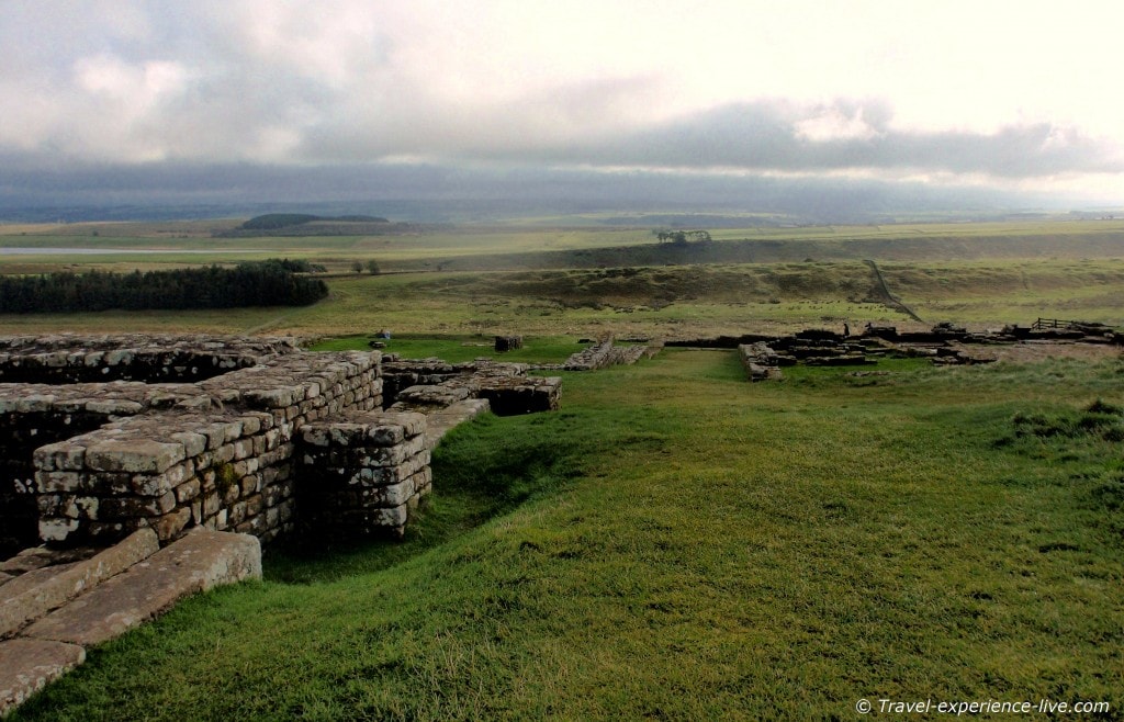Housesteads Roman Fort near Hadrian's Wall