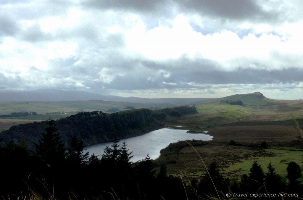 Great view on the Hadrian's Wall Path