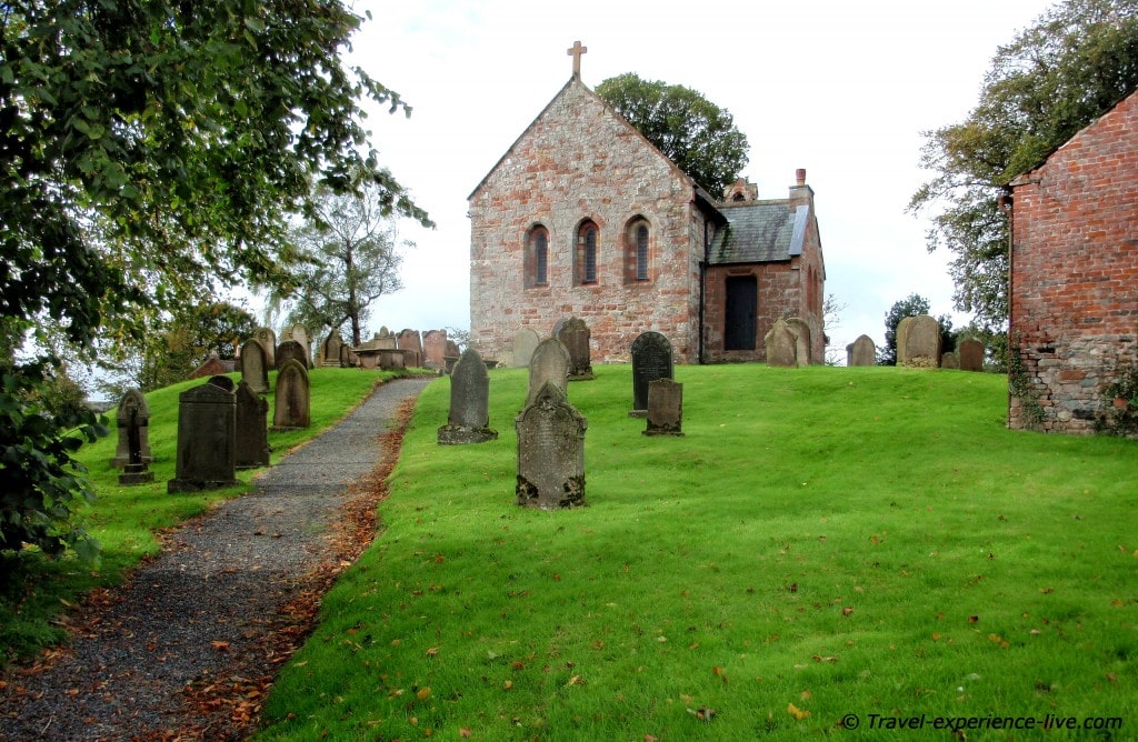 Old Church and cemetery in Beaumont