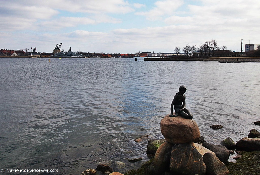 Little Mermaid in Copenhagen, Denmark.
