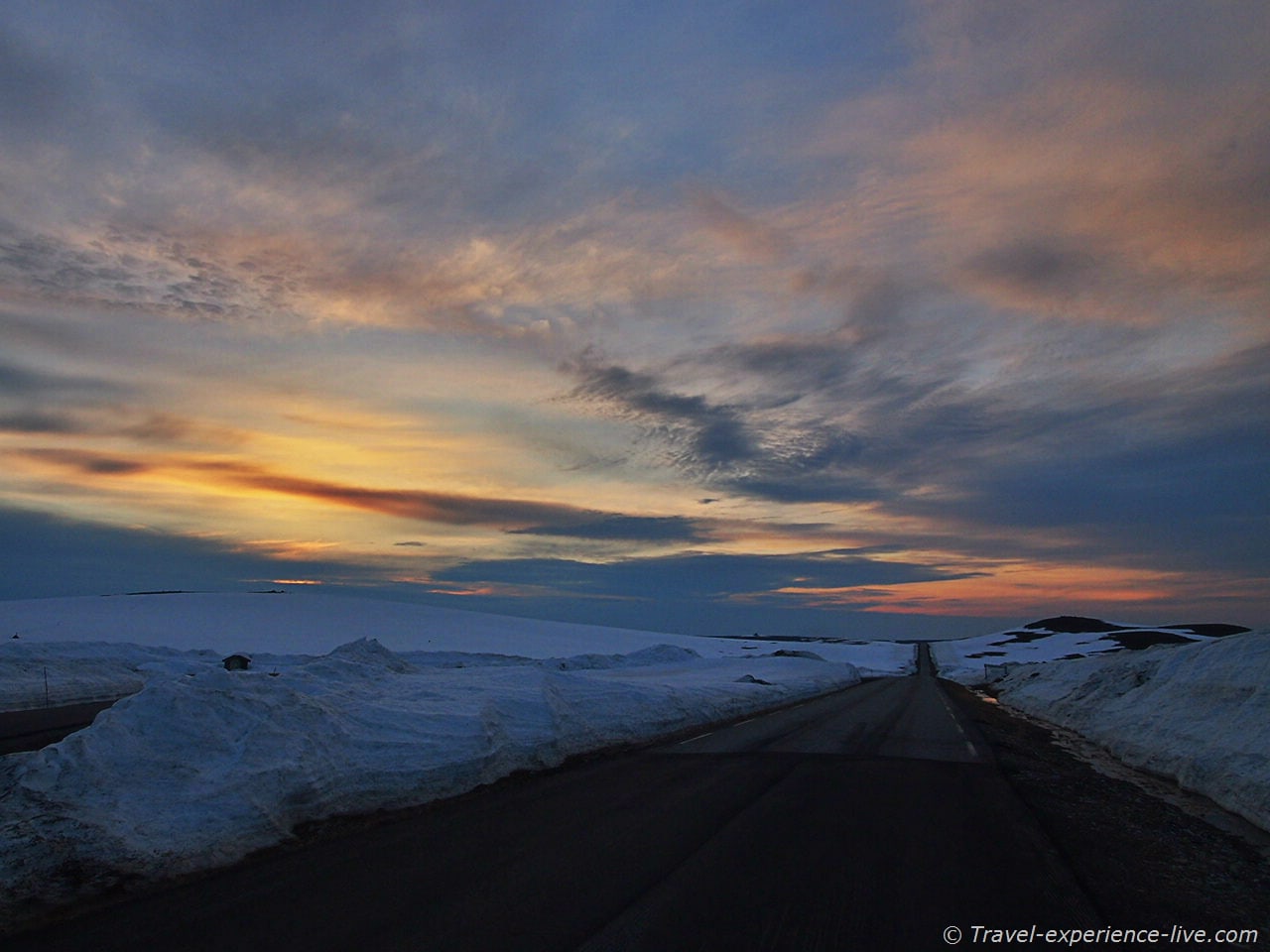 North Cape cycling, Norway.