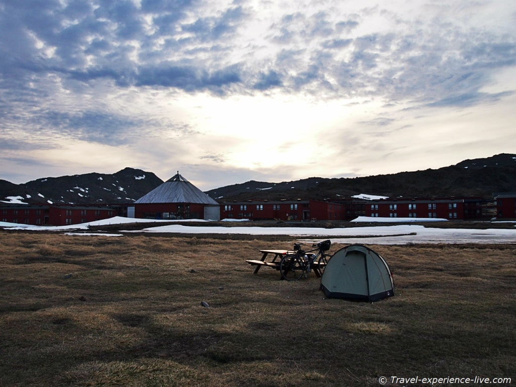 Camp ground North Cape.