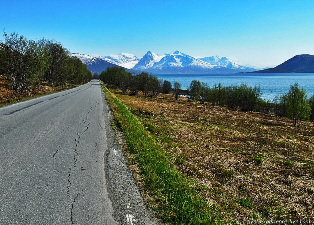 Amazing landscapes in northern Norway.