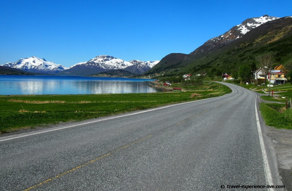 Landscape in Norway.