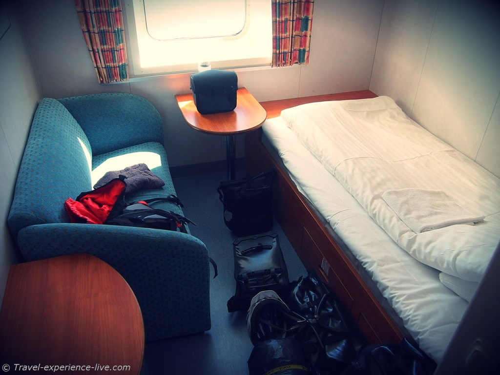 Cargo ship cabin, Gothenburg.