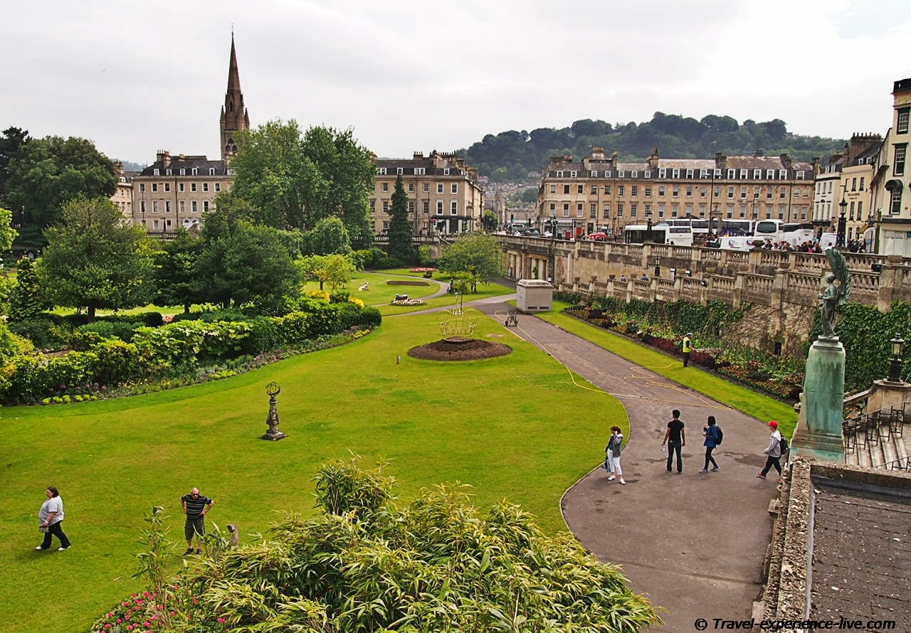 Bath park, England.