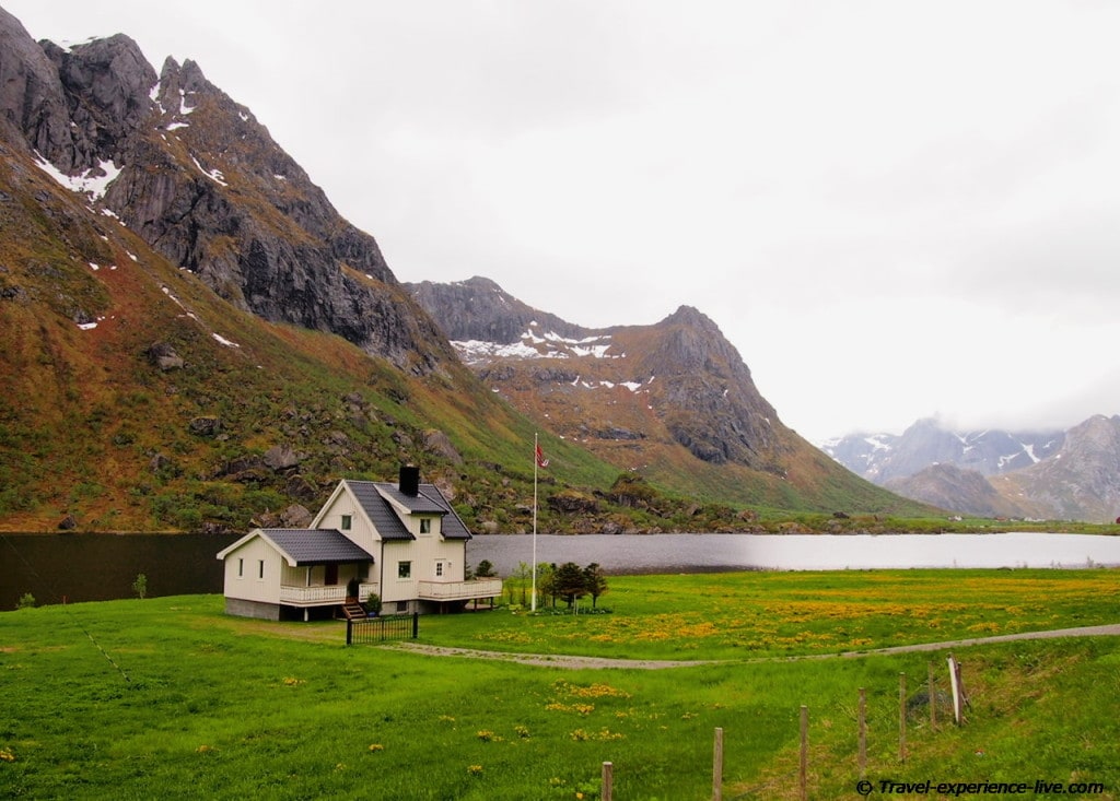 House in northern Norway.