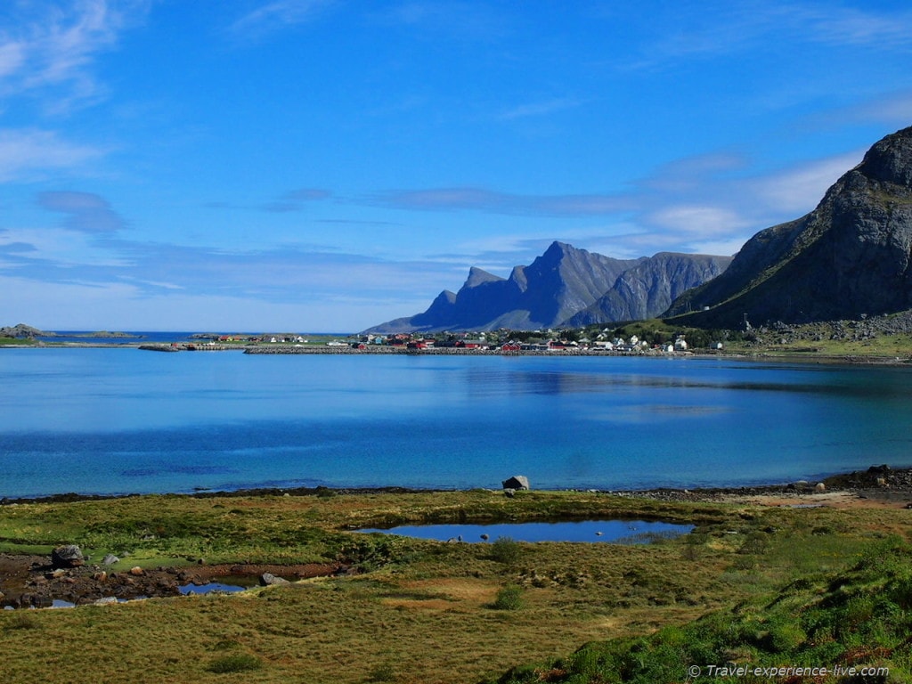 Beautiful landscape in northern Norway