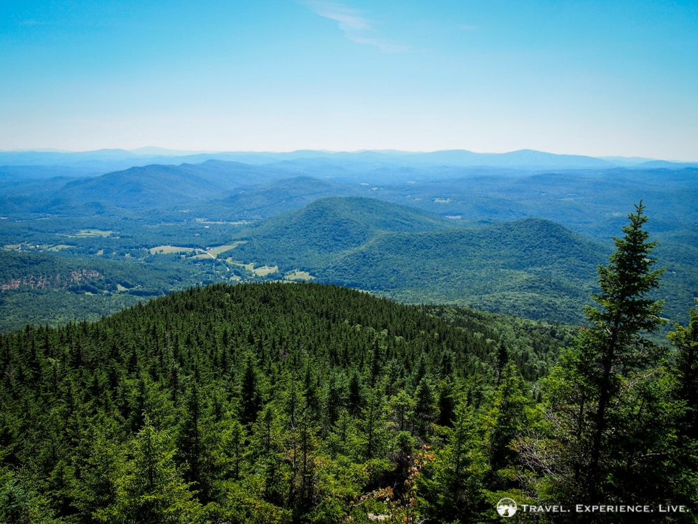 Gus' Lookout on Mount Ascutney, Vermont.