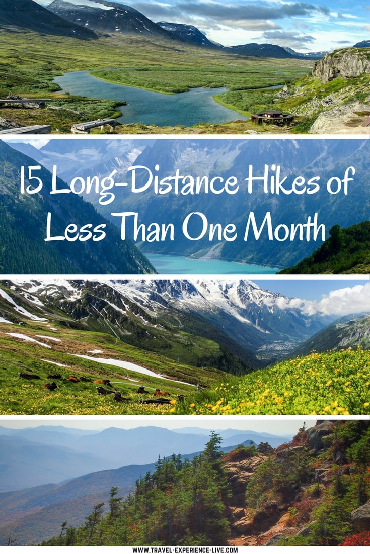 15 Long-Distance Hikes of Less Than One Month