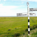 Sign to Bowness-on-Solway