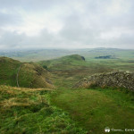 A misty morning on the Hadrian's Wall Path