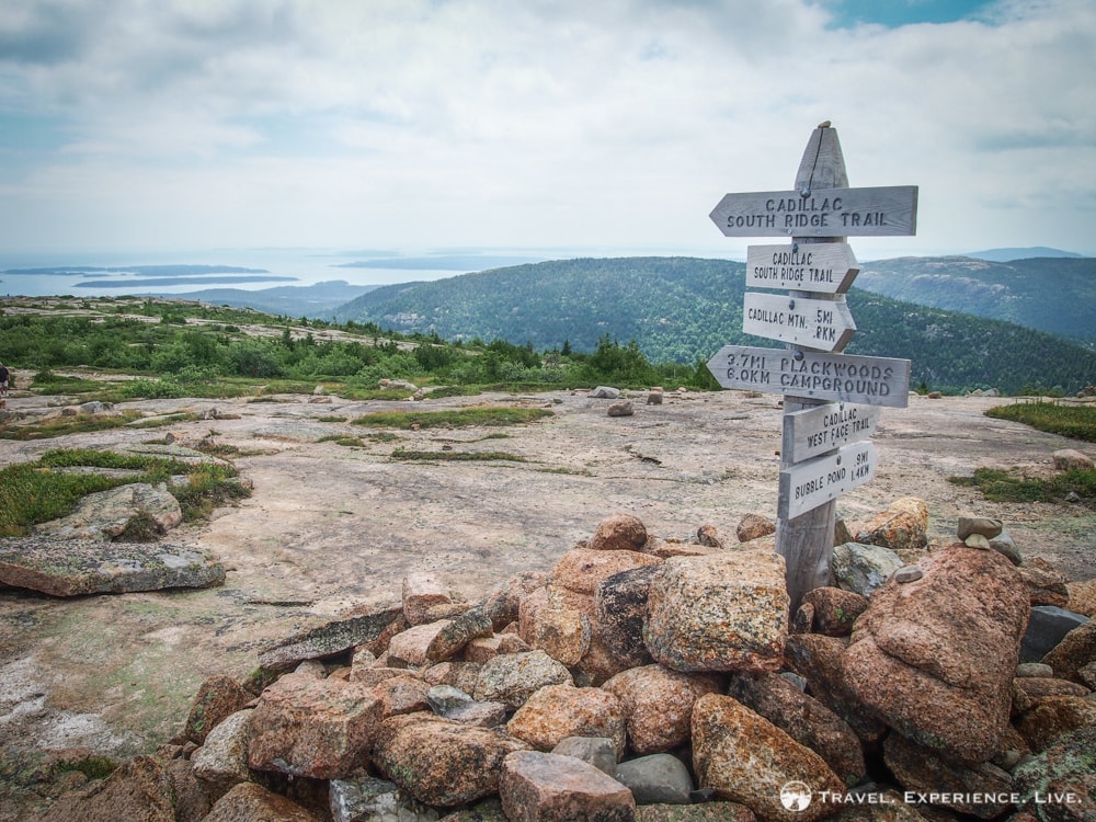 Best Hiking Trails in Acadia National Park: Cadillac Mountain