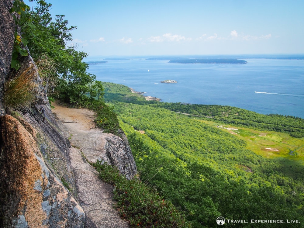 Best Things to Do in Acadia National Park: Hiking on Champlain Mountain