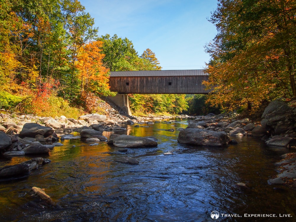 Covered Bridges of Vermont: Upper Falls Bridge