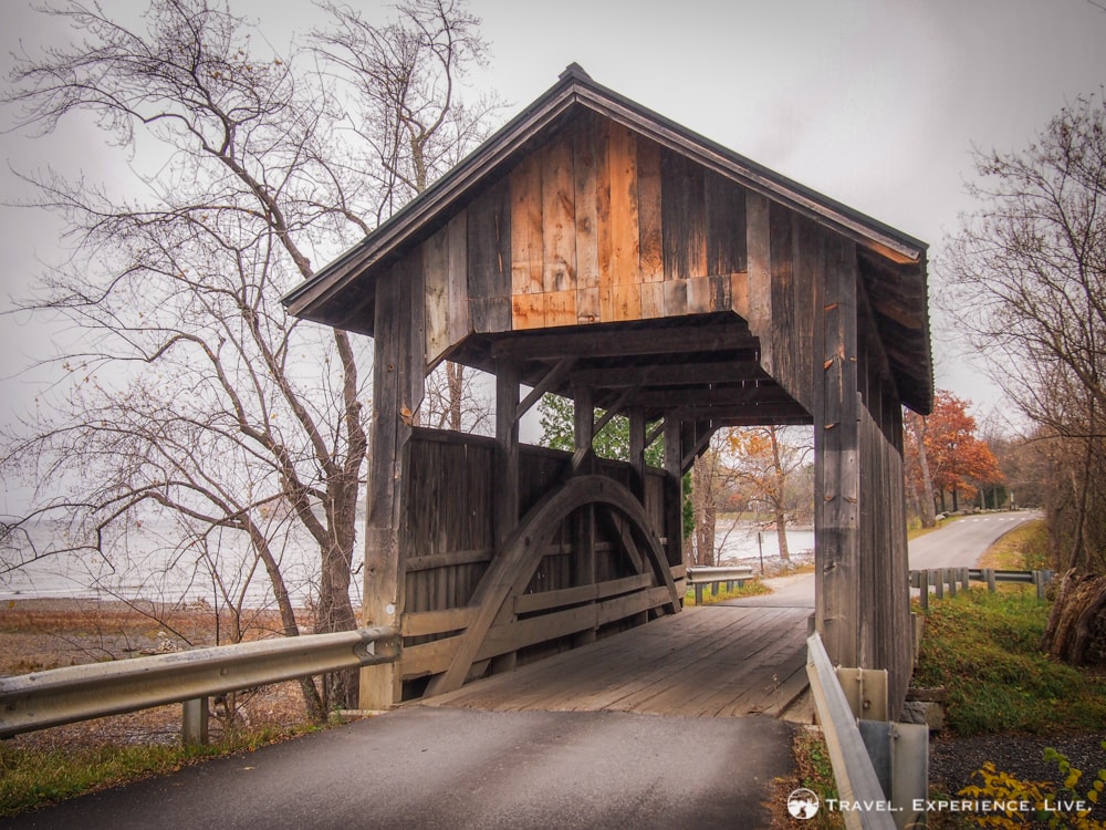 Holmes Creek Bridge, Charlotte, Vermont