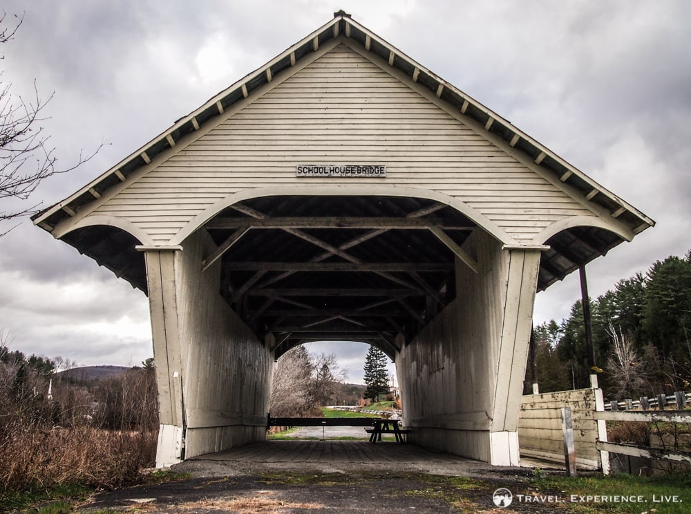 Covered Bridges of Vermont: Schoolhouse Bridge, Lyndon