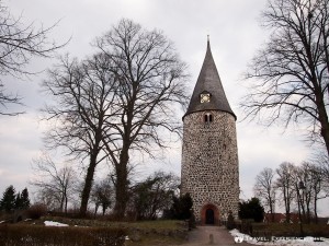 Interesting tower-like building in northern Germany