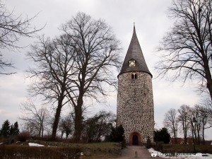 Interesting tower-like building in northern Germany