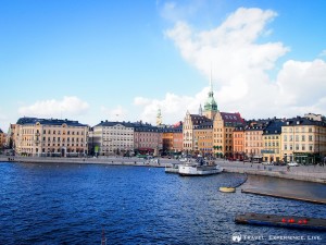 The gorgeous waterfront of Stockholm, Sweden