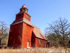 Old church in Skansen, Stockholm