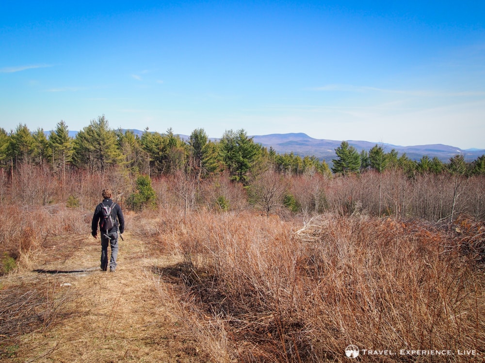 Bram hiking Bald Top Mountain