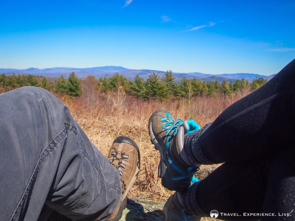 Hiking Bald Top Mountain