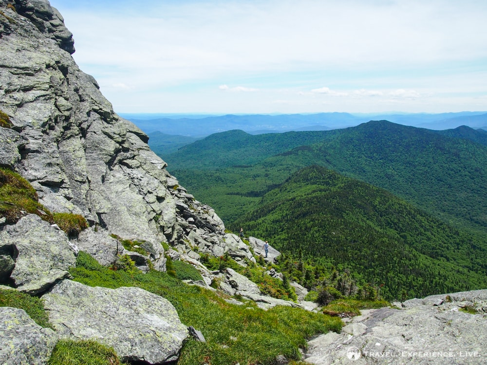 Hiking Camel's Hump: View from Camel's Hump