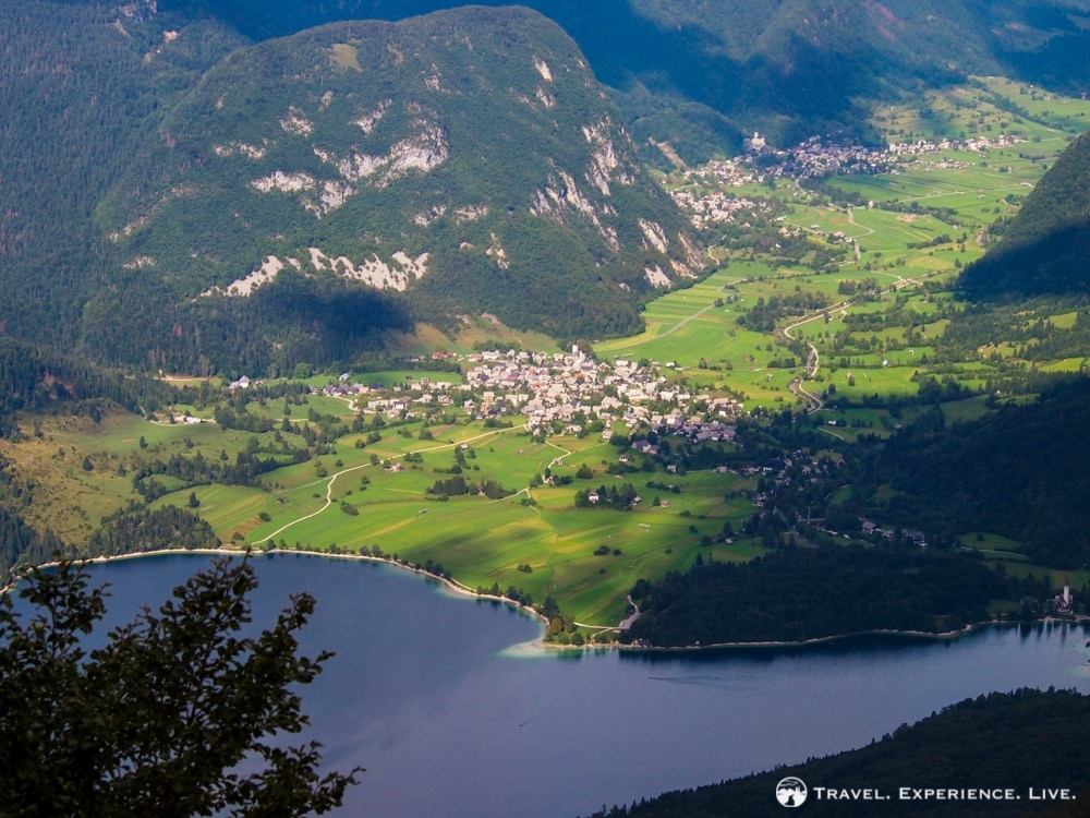 View of the Upper Valley in Bohinj, Slovenia