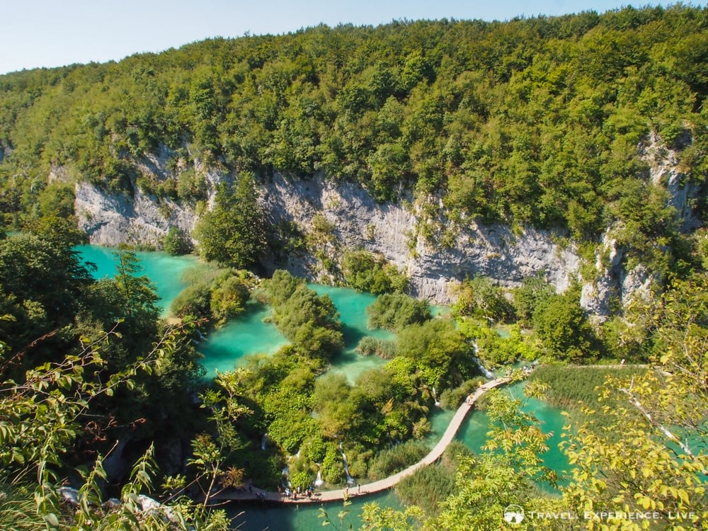 Boardwalk in Plitvice Lakes National Park