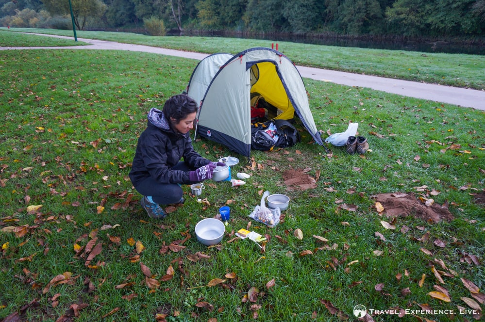Camping in Born, Luxembourg