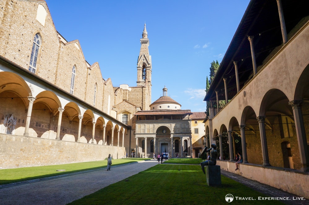 Cloisters of the Basilica di Santa Croce, Florence in One Day
