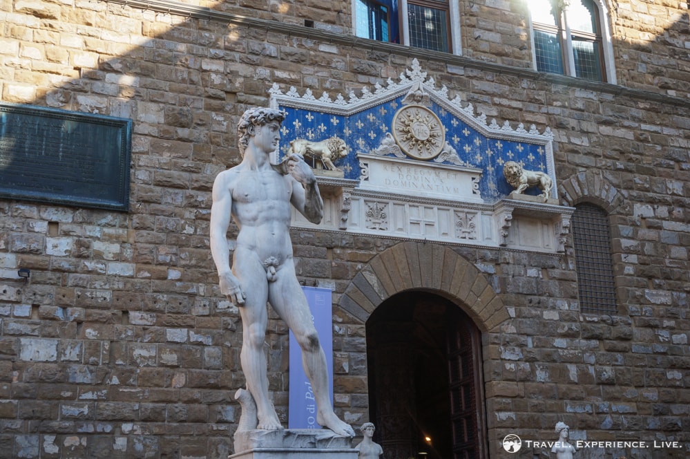 Copy of Michelangelo's David, Florence