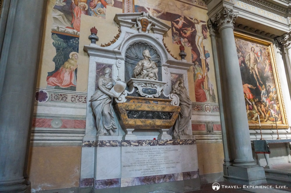 Grave of Galileo Galilei, Florence in One Day
