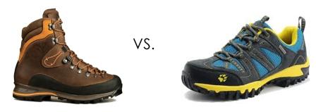 Best Hiking Footwear: Hiking Boots vs. Hiking Shoes