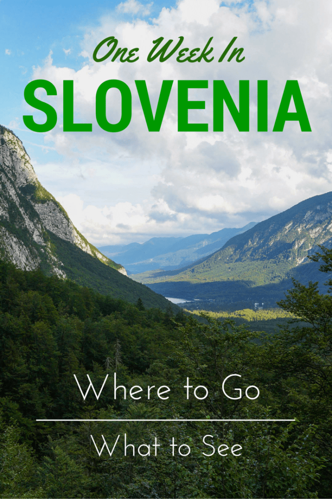 One Week in Slovenia