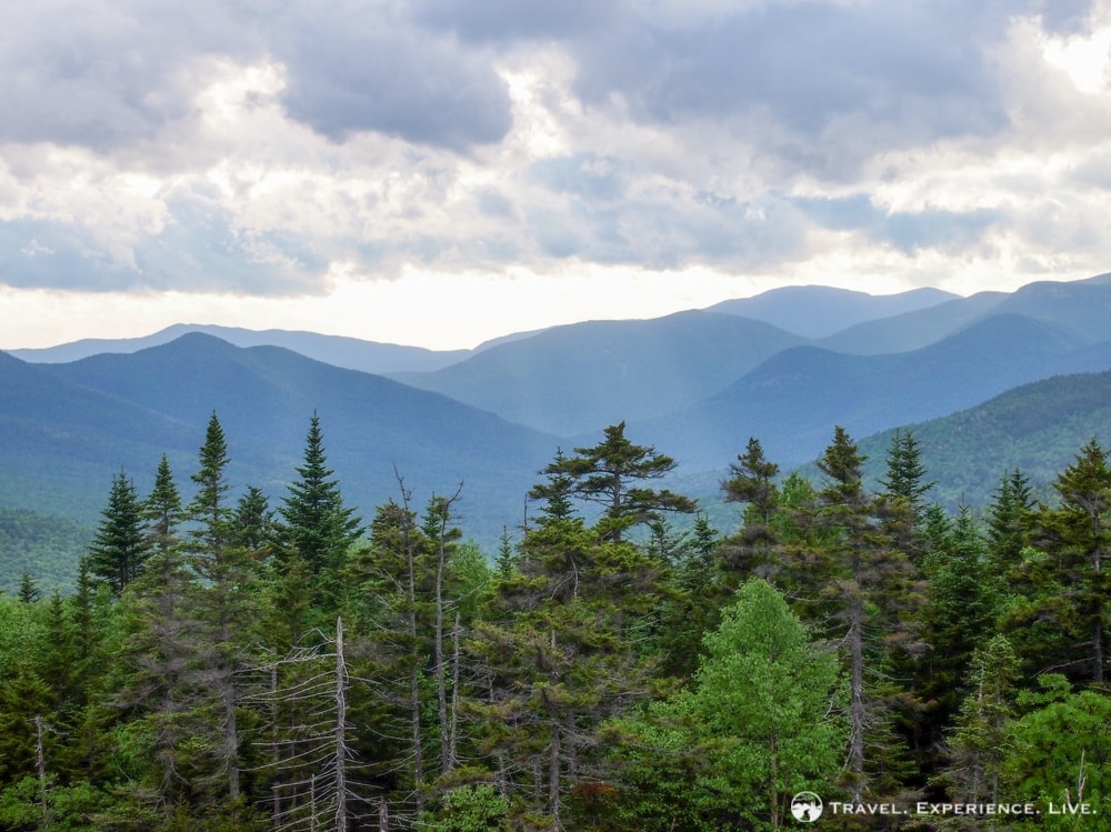 Landscape in the White Mountains, New Hampshire