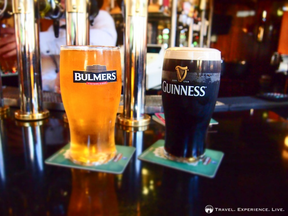 Bulmers and Guinness, Ireland