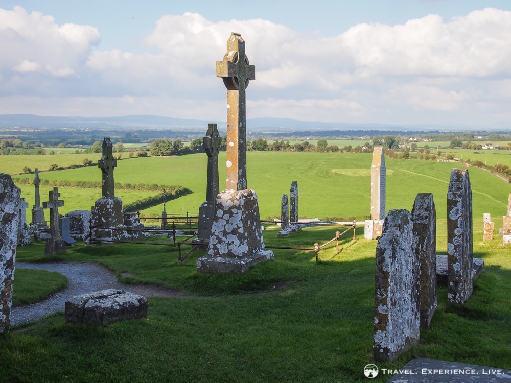 Gaelic crosses at the Rock of Cashel, Ireland