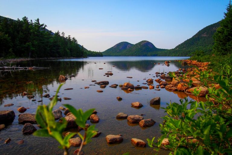 Jordan Pond in Acadia National Park