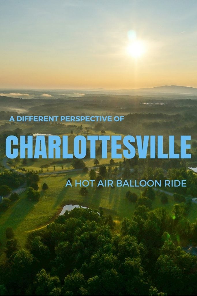 Hot Air Balloon Ride in Charlottesville, Virginia
