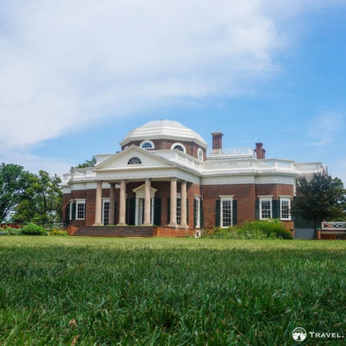 Monticello, Thomas Jefferson's home in Charlottesville