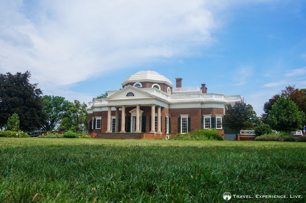 Monticello, Thomas Jefferson's home in Charlottesville