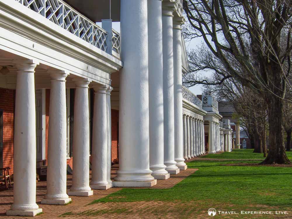 University of Virginia columns