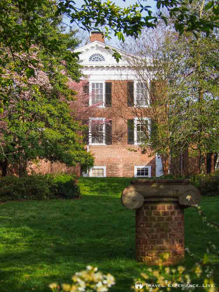 University of Virginia pavilion and gardens