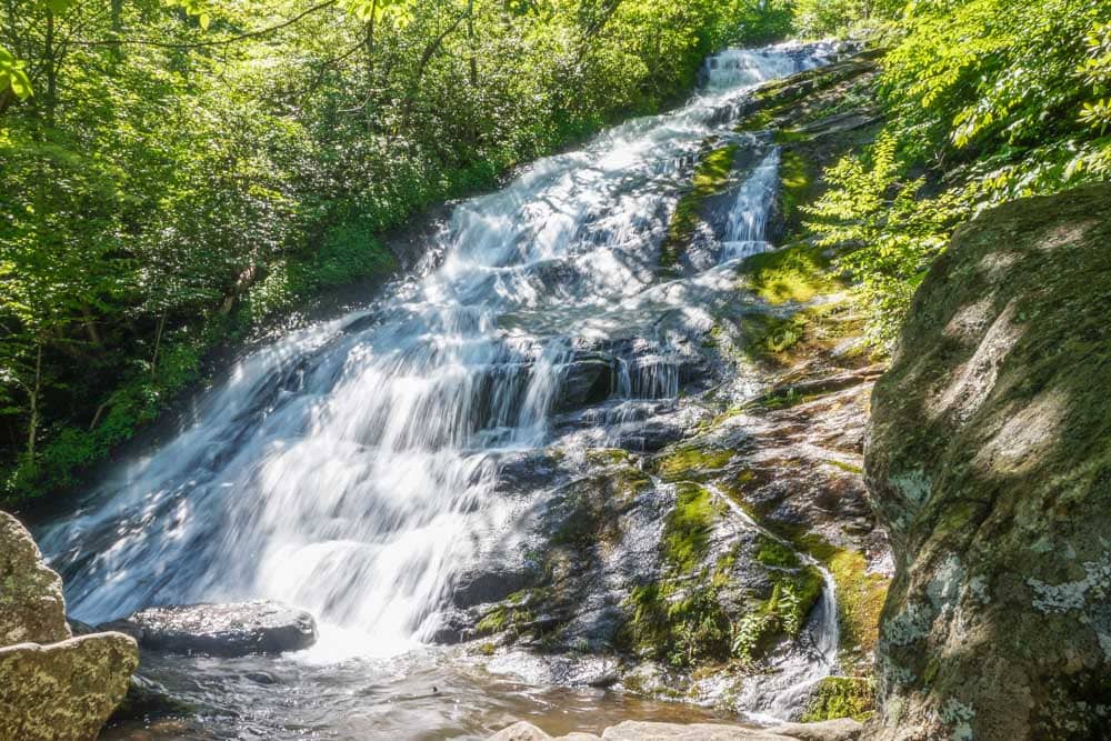 Crabtree Falls cascades