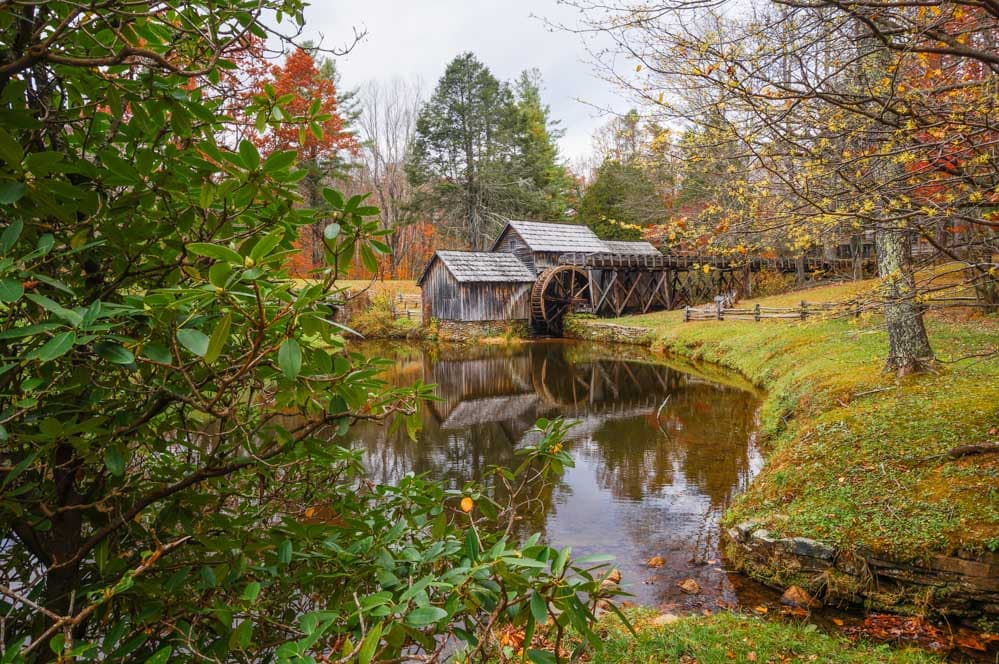 Mabry Mill, Blue Ridge Parkway, Top National Park Service sites Virginia