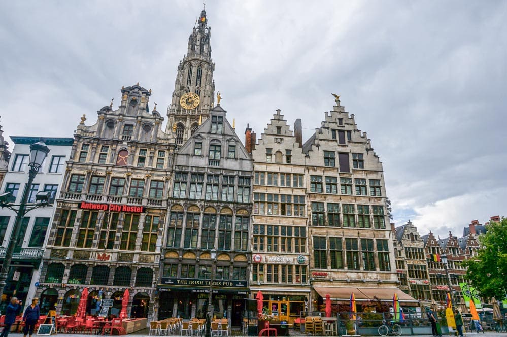 Town Square in Antwerp, Belgium