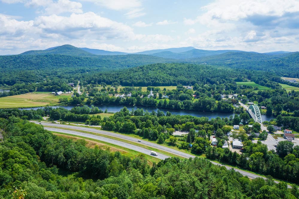 View of Fairlee, Vermont