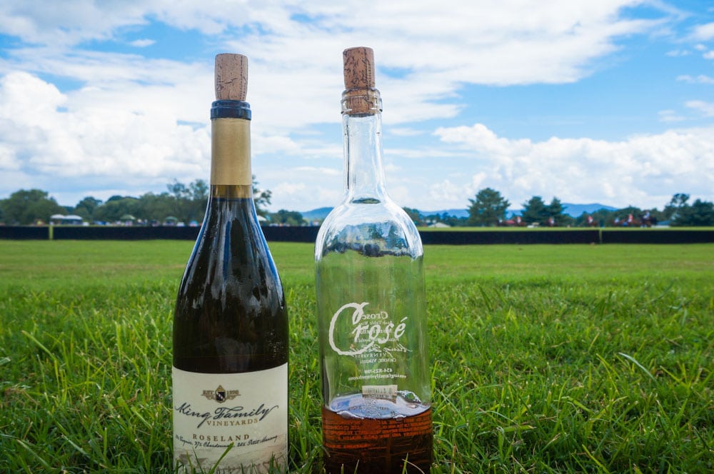 Wine and polo game at King Family Vineyard
